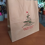 Новогодние бумажные пакеты