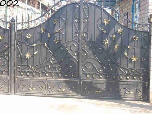 Ворота кованые 2