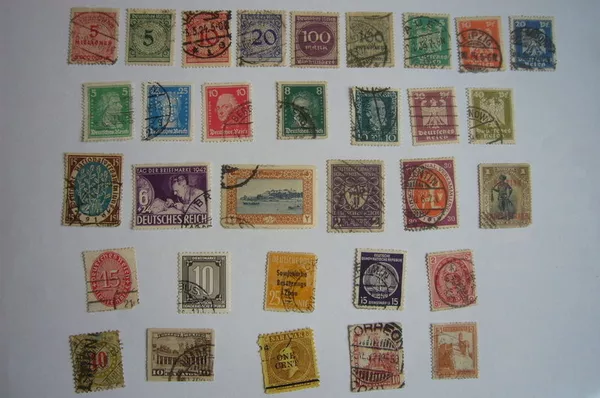 Коллекции старинных марок и СССР. Англия. Германия и колонии 6