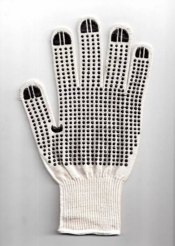 Перчатки х/б профи с ПВХ,  рукавицы от 32 тенге 2