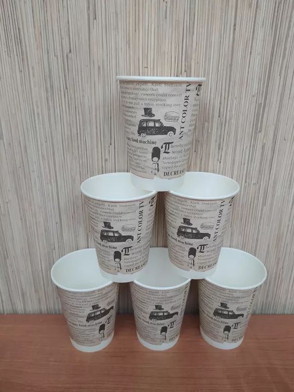 бумажные стаканы в наличии и на заказ 4