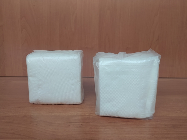 Бумажные салфетки из 100% целлюлозы