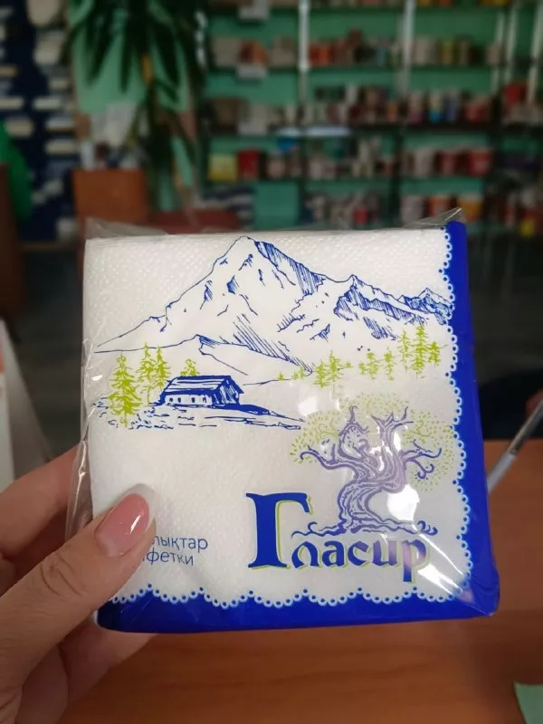 Бумажные салфетки из 100% целлюлозы 5