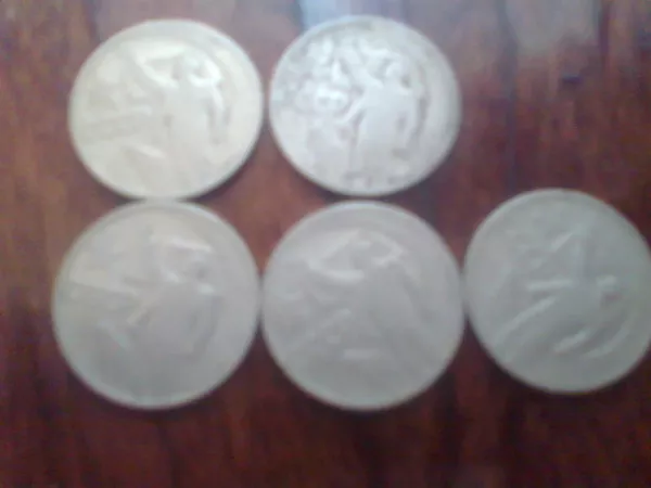 продаются 5 монет 50 копеек 50 лет советской власти  